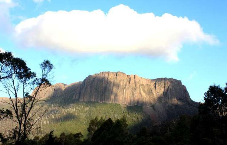 View from the hut