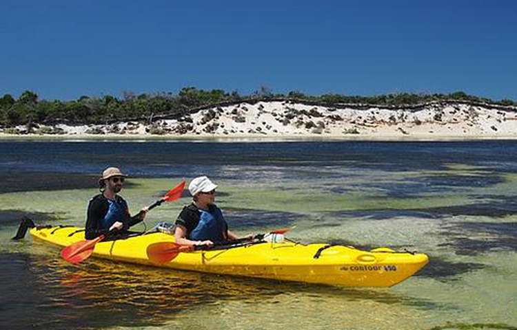 Kayaking day 3 of our walk