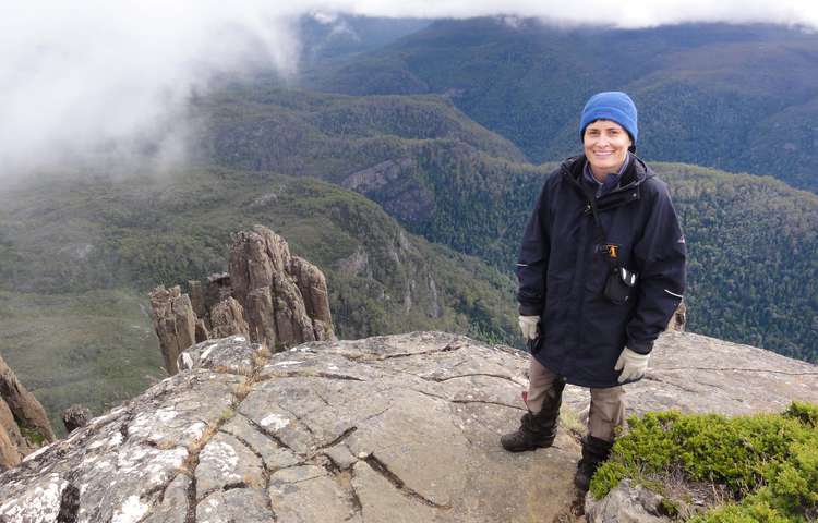 Made it - view from atop Mt Oakleigh