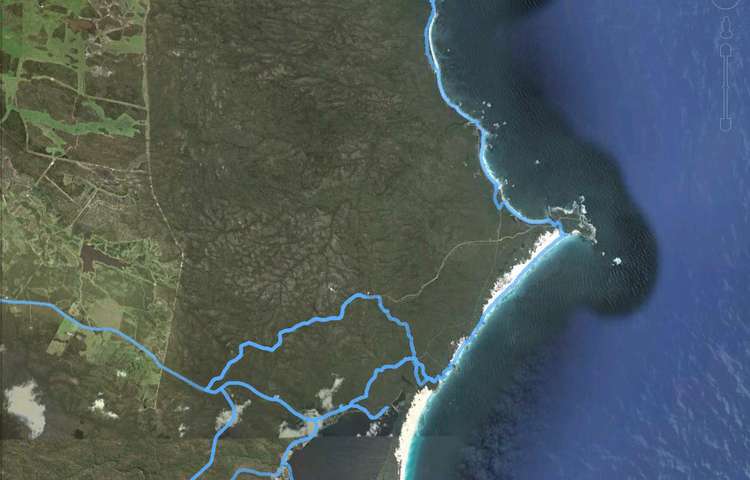 GPS data of our walking tour