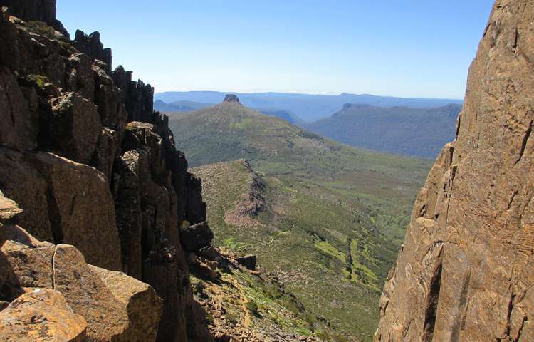 On top of Mt Ossa