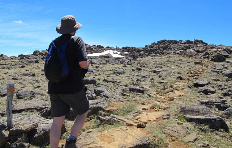 White christmas on Mt Ossa