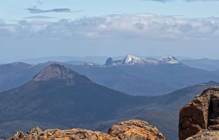 Cradle Mountain from Mt Ossa