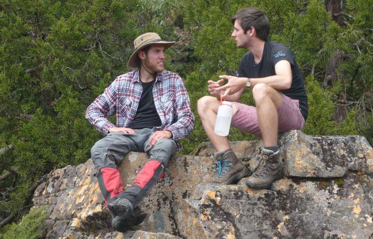 Our guides Will & Andy