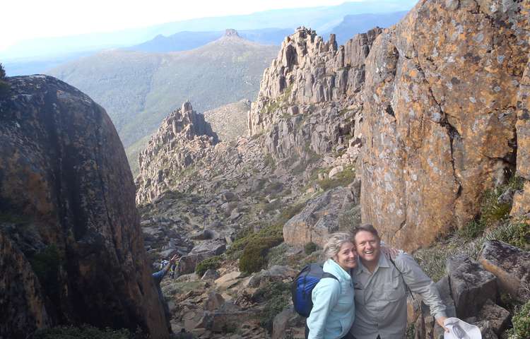 Mt Ossa descent