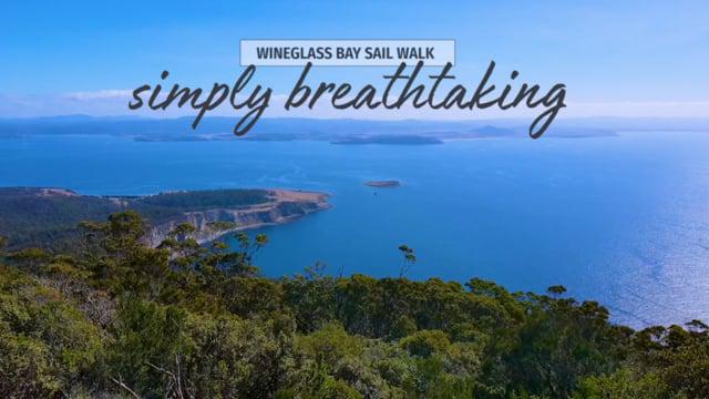 Walking above the clouds: what it actually feels like on the Wineglass Bay Sail Walk