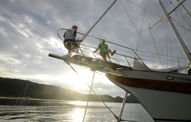 Wineglass Bay Sail Walk yacht