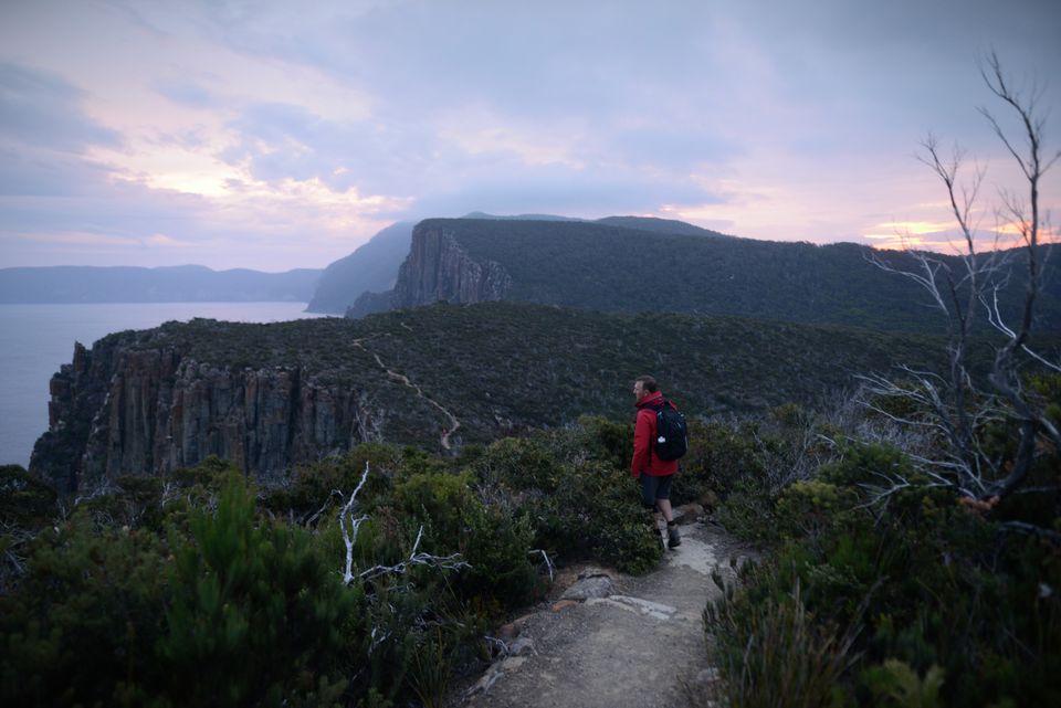 Sunset on Three Capes