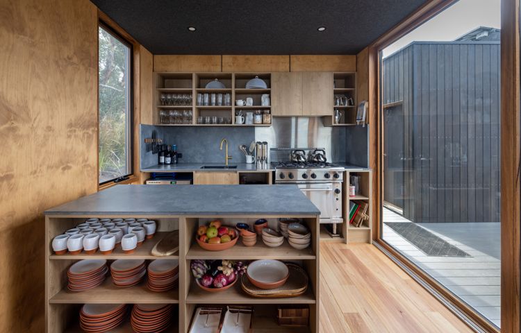 Our camp kitchen is where we prepare your meals on the Three Capes Track
