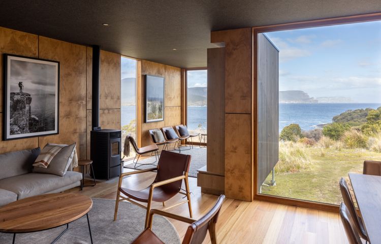 Plenty of space to relax in comfort on the Three Capes Track