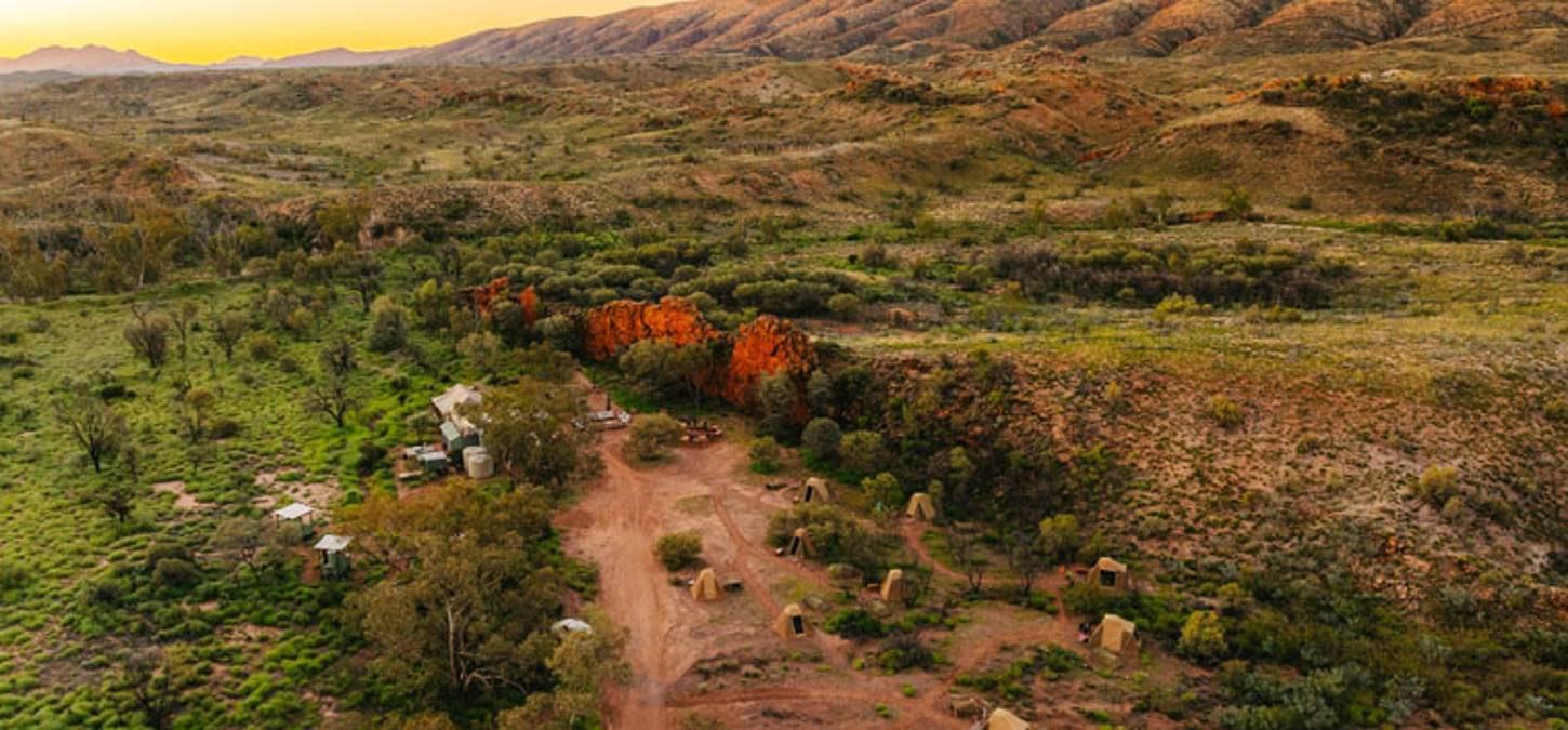Larapinta trail countryside