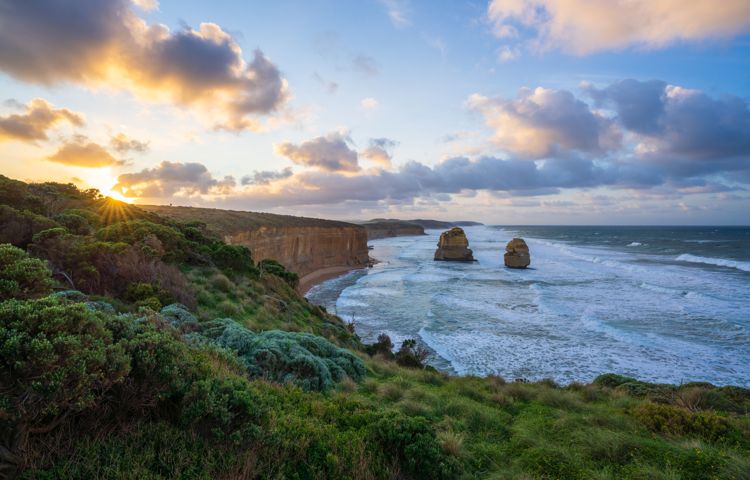 twelve apostles, nature, trees