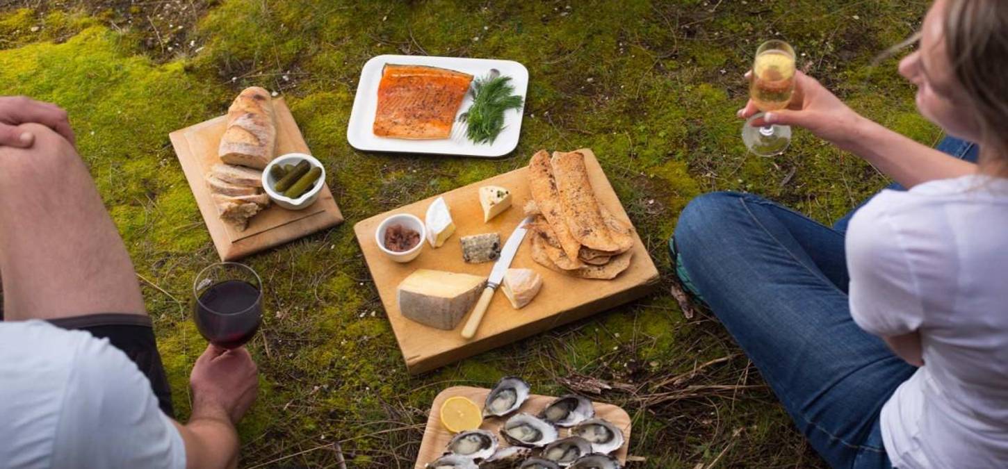 Bruny Island Heros morning tea