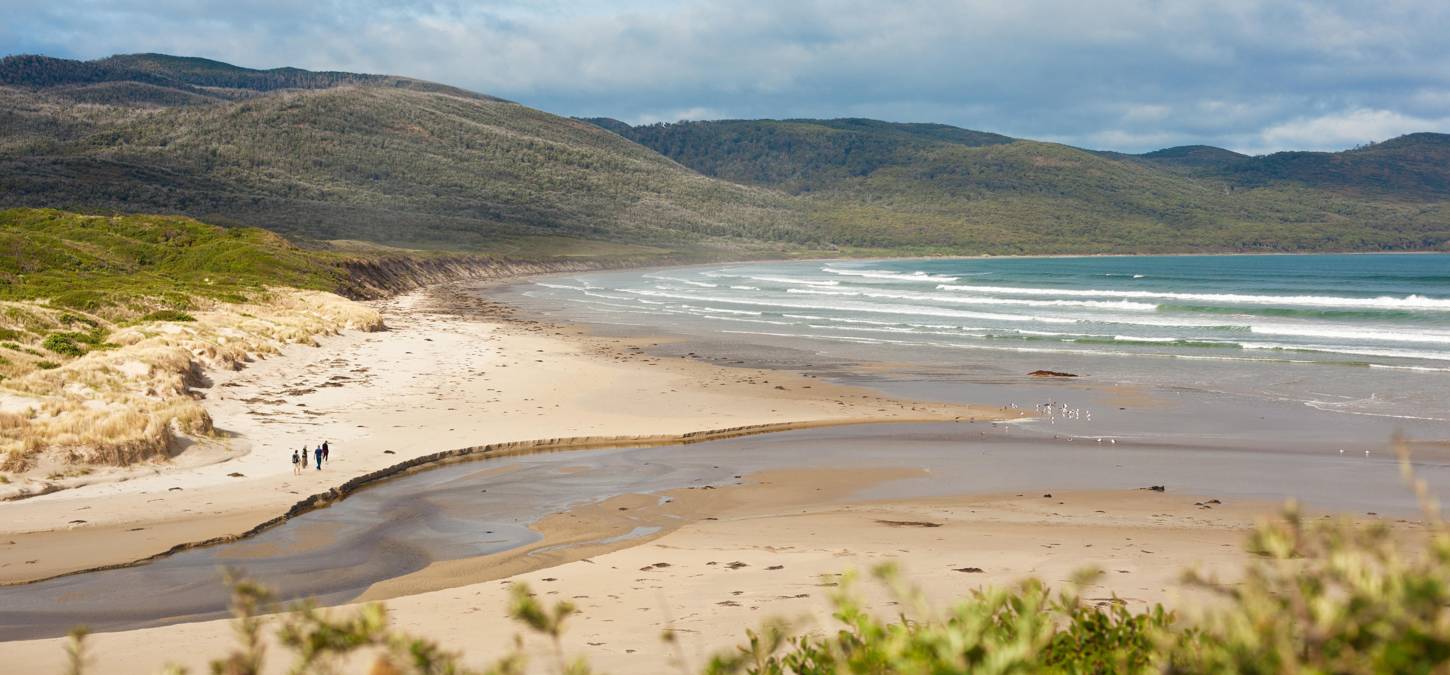 Bruny Island Heros river inlet