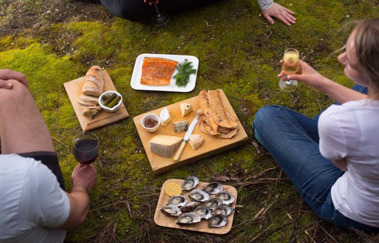 Bruny Island Heros morning tea