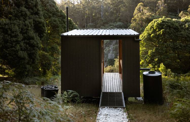 Bathroom at Bruny Island Lodge Walk