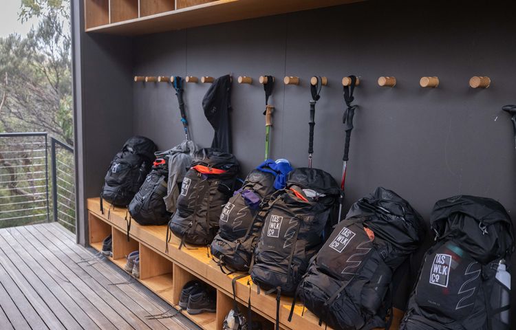 Walkers packs for Three Capes Walk
