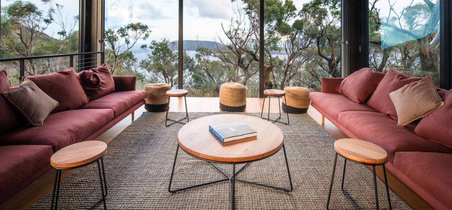 Crescent Lodge, Three Capes Lodge Walk lounge