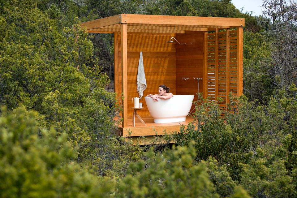 BOF spa with iKOU outdoor bath